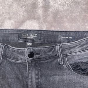 Judy Blue Jeans Black Super Flare 15/32